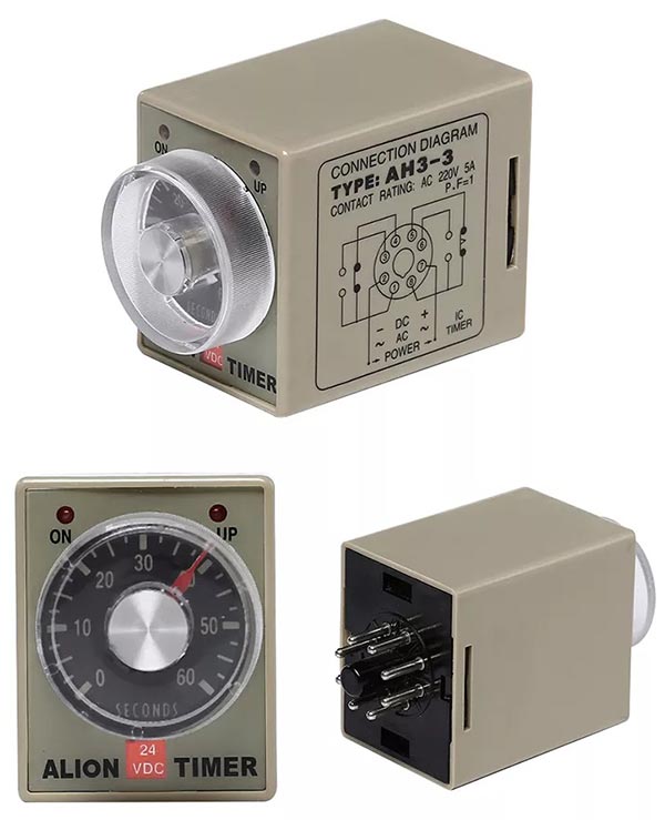 رله تاخیر زمانی اصول کار، کاربردها فروشگاه الکتروپاور